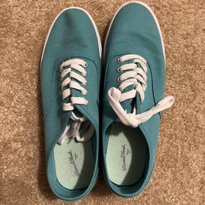 Universal Thread Bright Blue Cotton Shoes - Women's Size 9